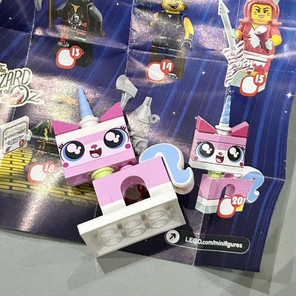 The LEGO Movie 2 Minifigures Series 71023 Pink Unikitty Minifigure Mini Build - Picture 6 of 6
